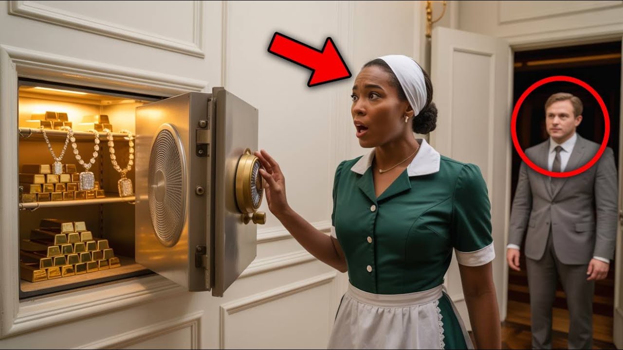 Millionaire Left the Safe Open to Test His Black Maid—Her Reaction Left Him Speechless...