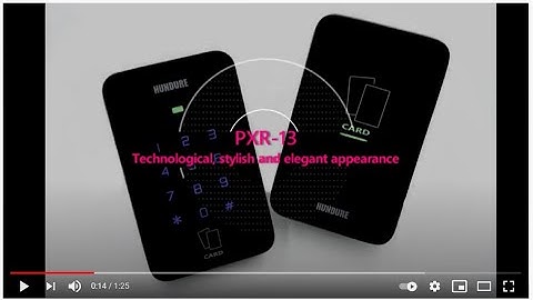 Hundure PXR-13 Glass Faceplate Reader
