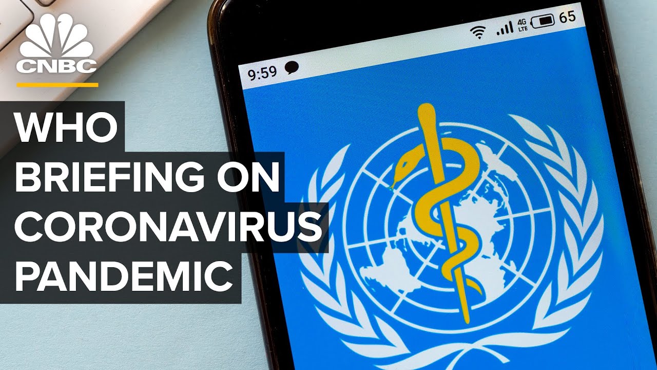 World Health Organization holds news conference on the coronavirus pandemic – 6/8/2020