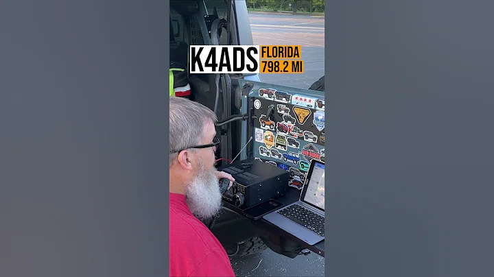798 mile contact with K4ADS from park K-1245. #pota #hamradio #amateurradio #shorts