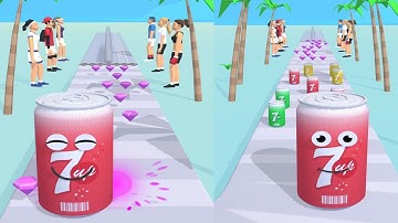 Juice Run All Levels Mobile Walkthrough Android, iOS Gameplay Part 32