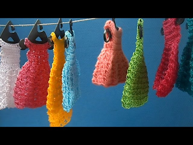 Roupinha de crochê para boneca Luque - Lizete artesanato - Roupa