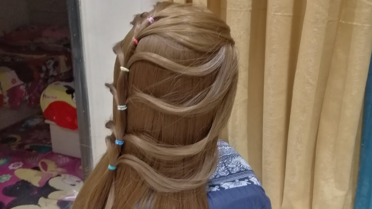 تسريحه للبنات من سن ١٢ سنه Youtube