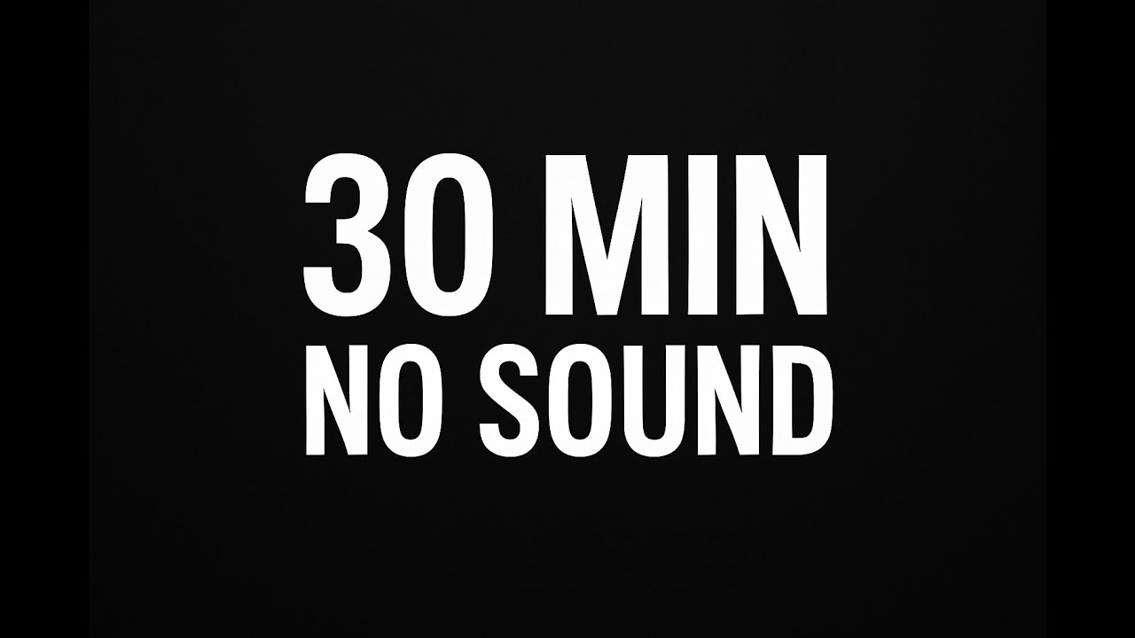 30 Minute Countdown Timer | Silent | No Sound | Study / Work - YouTube
