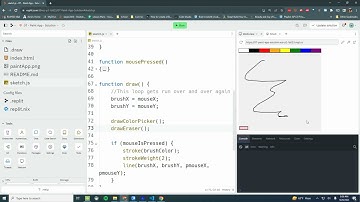 P5JS Paint App - Implementing an eraser