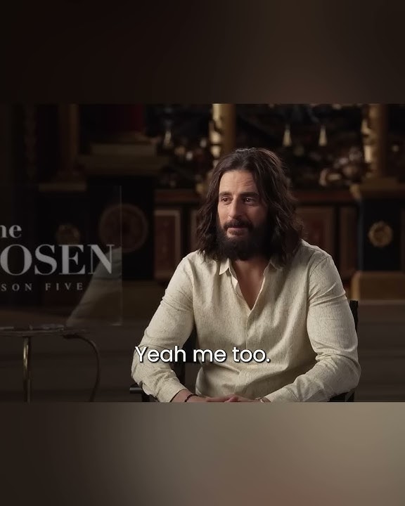 Jonathan's reply left his interviewer—and us—speechless. #thechosen