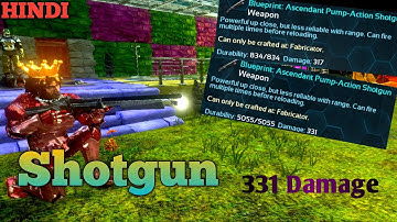 How to get Acendant Pump Shotgun | Ark Survival Evolved Mobile : PvP Server | Hindi