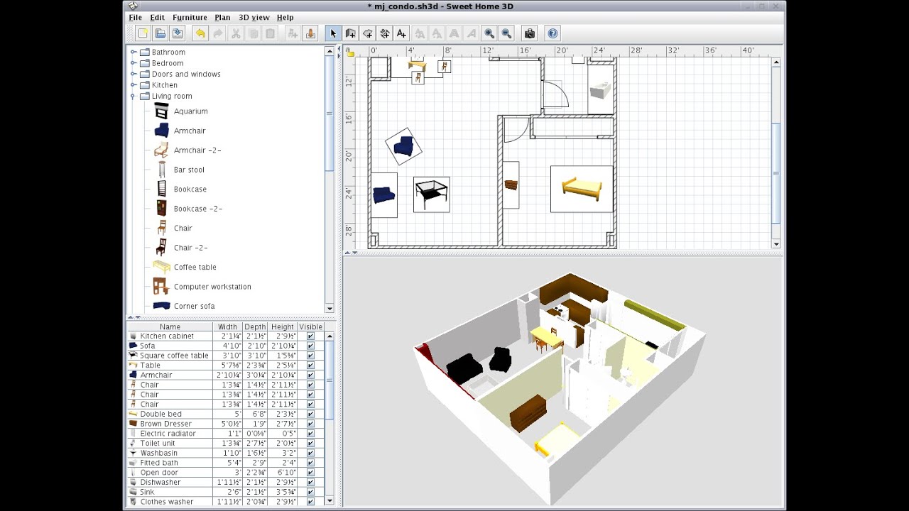 Tutorial Dasar Sweet Home 3D Indonesia YouTube