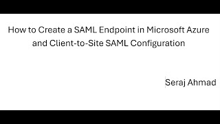 SAML Configuration in Barracuda CloudGen Firewall