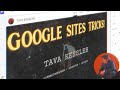 Spice Up your FREE GOOGLE SITE with these Hidden Tricks!