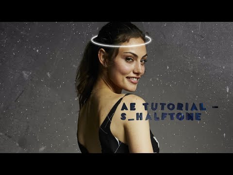 ae tutorial #3 - s_halftone