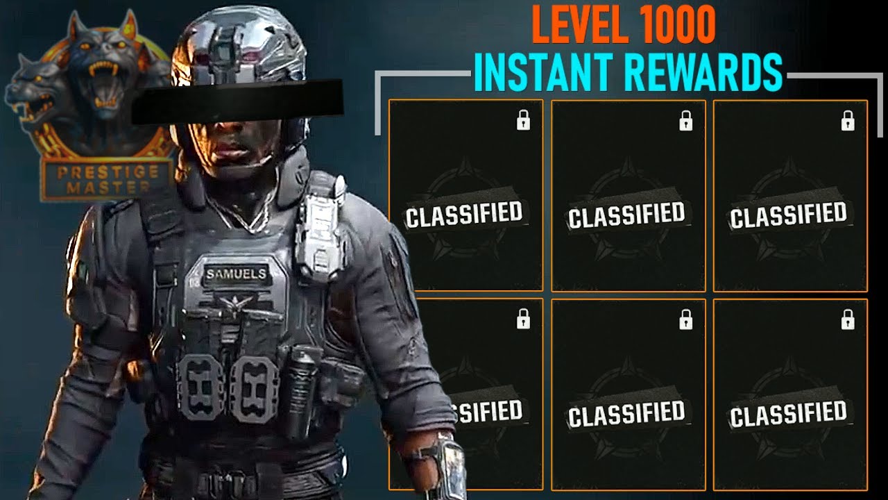 Black Ops 6: Prestige Master Level 1000 Reward LEAKED! (2025 Tease ...