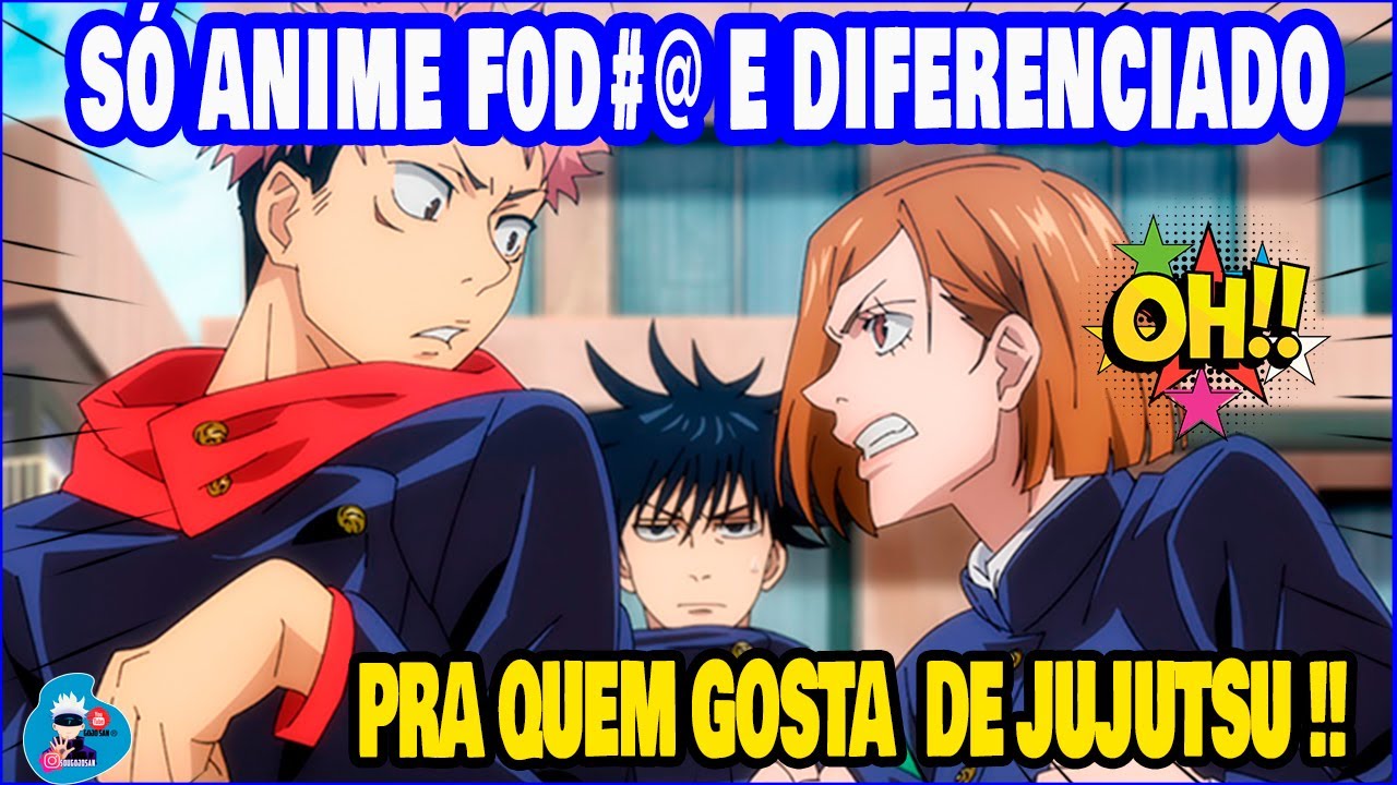 animes parecidos com jujutsu kaisen｜Pesquisa do TikTok