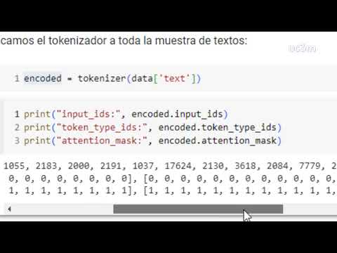 5.8. Padding y truncation. Parte 1: tokenizar una colección de textos