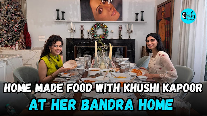 Home Made Food With Khushi Kapoor At Her Bandra Home | Curly Tales #clips