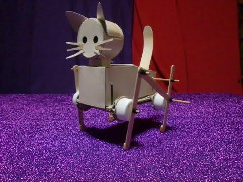 猫　歩行器　手作り 猫用歩行器の作り方（リハビリ用車椅子）ひとりで歩行練習が