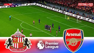 Sunderland Vs Arsenal Premier League 2025 26 Full Match Efootball Pes