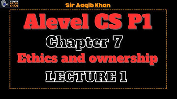 A level P1 Ethics and ownership