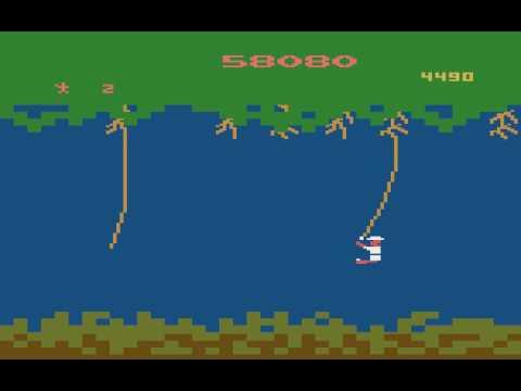 Fishing Derby Longplay (Atari 2600 Game) 