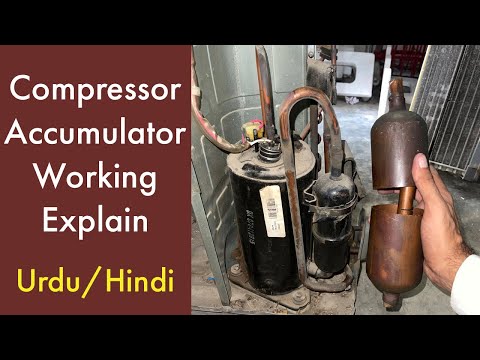 How Accumulator Work in The AC Compressor |Compressor Liquid Receiver Working Explain in