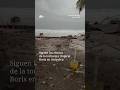 Siguen los efectos de la Tormenta Tropical Boris en en Acapulco