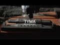 Tyma guitar bridge cnc machining