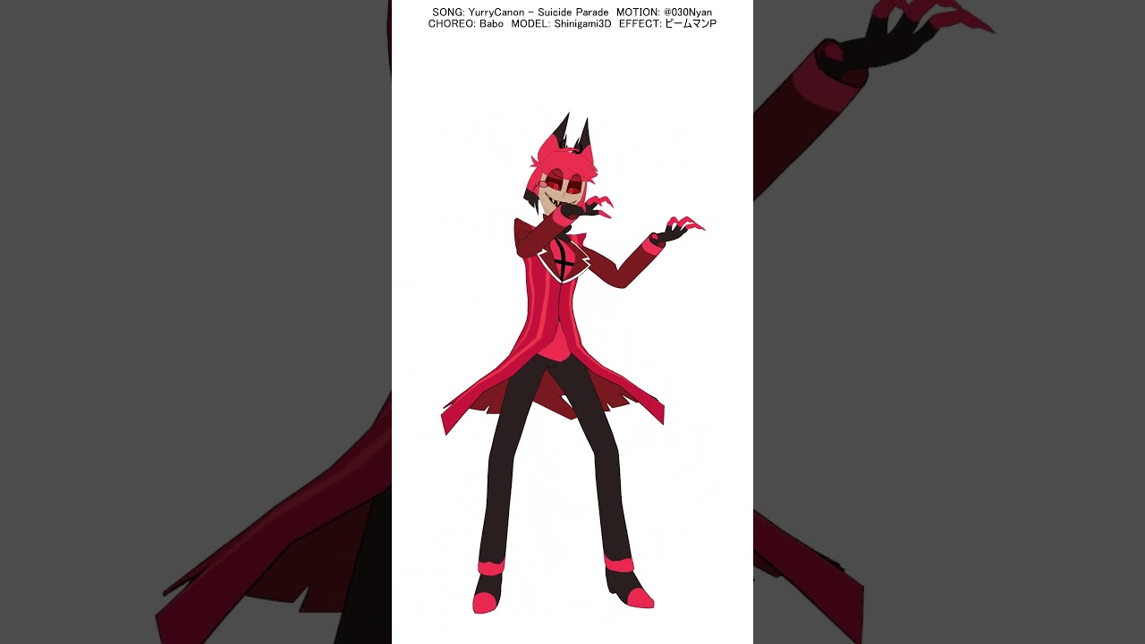 Hazbin Hotel MMD] Oh deer! 📻 #alastor #アラスター #ハズビンホテル