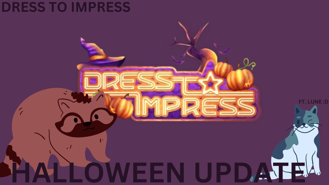 The Dress To Impress Halloween Update is so good!!! - YouTube