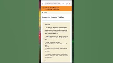 PAN Card Reprint Kaise Karen Physical PAN Card Apply Online NSDL | e filling New Portal 2.0 #pancard