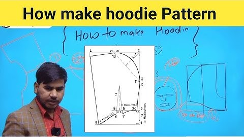 Two piece - Three piece hood pattern kaise banaye by AG Pattern Institute