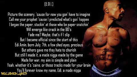 2Pac - Made Niggaz ft. Outlawz (Lyrics)