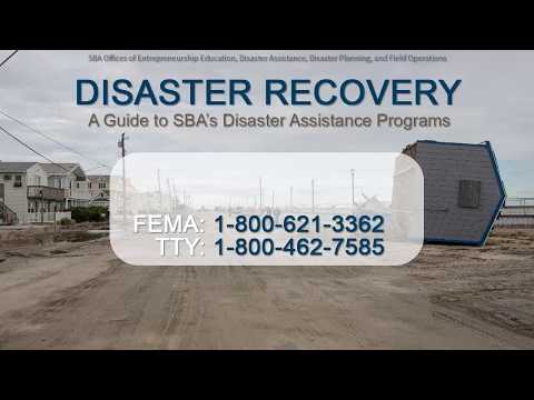 A Guide to SBA’s Disaster Assistance Program