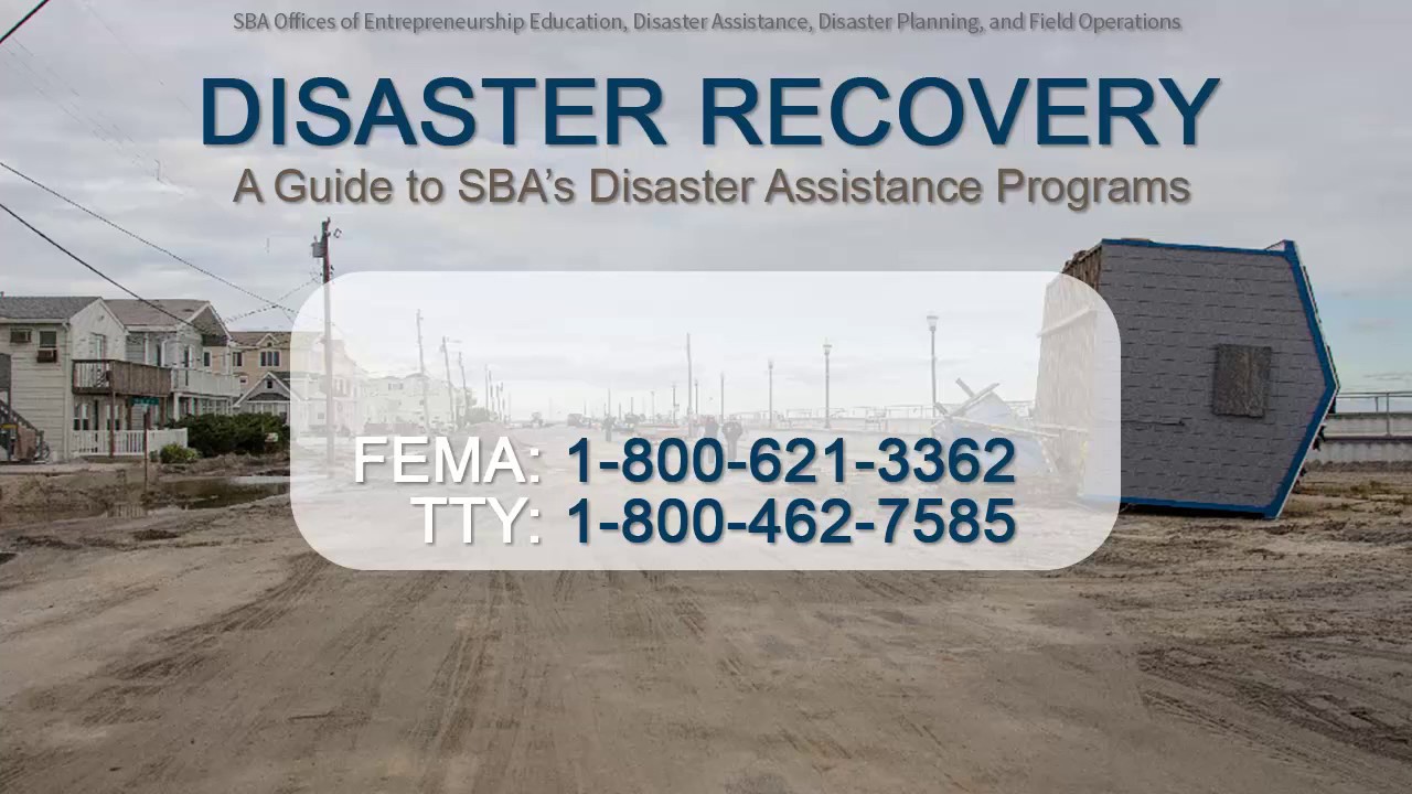 A Guide to SBA’s Disaster Assistance Program