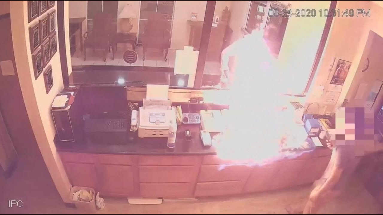 Fort Worth Texas Hotel Robber Fire   Courtesy Fort Worth Fire Department