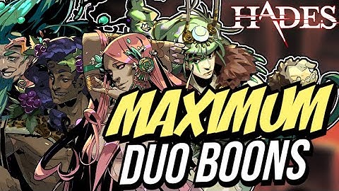 SIX DUO BOONS?! This Chiron Bow Run Got ALL The Duo You Can Get In One Run! | Hades