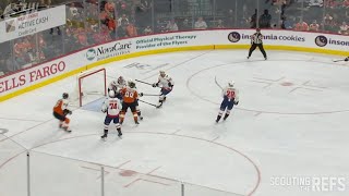 Flyers' Goal Disallowed By Ref After Whistle; No Continuous Play