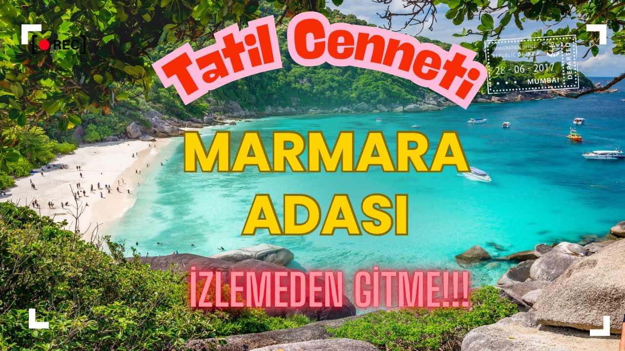 Marmara Adası Gezi Rehberi | Köy Köy Gezdik, Harika Lezzetler Tattık!!