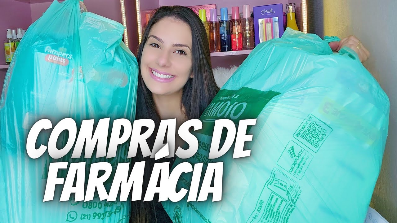 Compras de FARMÁCIA e aleatórias!
