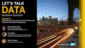 Accelerate your Data Journey to SAP S/4HANA with Enterprise Information Management