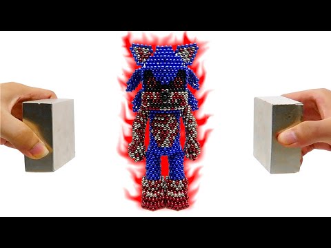 Monster Magnets Vs Sonic.exe | Make Sonic.exe with Magnetic Balls