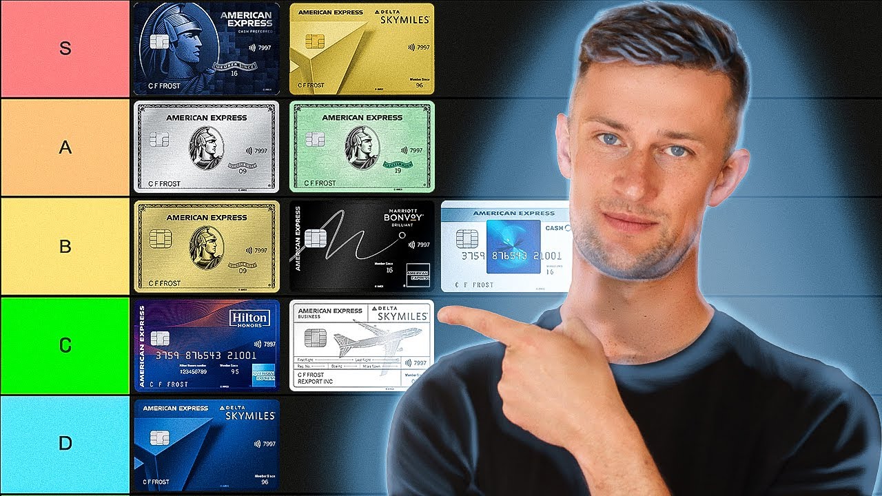 I Ranked EVERY AmEx Credit Card… Here’s What's Actually Good - YouTube