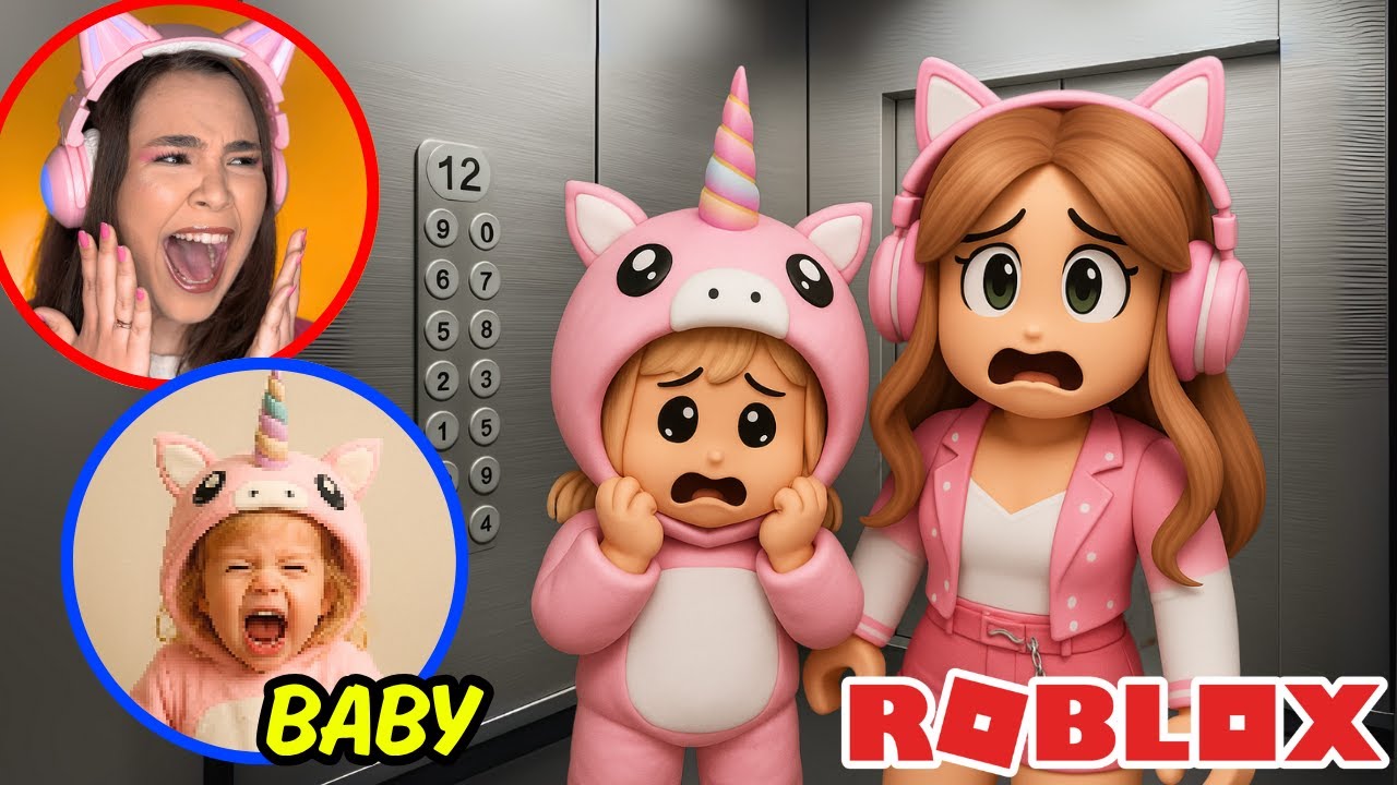 SOBREVIVEMOS 24 HORAS NESSE ELEVADOR no ROBLOX!