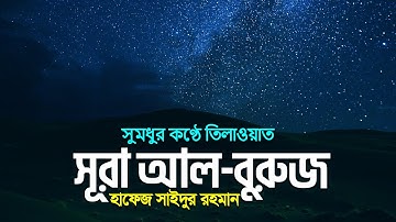 সূরা আল-বুরুজ | Sura Al-Buruj | سورة البروج | Hafez Saidur Rahman