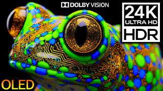 The Infinite Black 24K HDR 120FPS OLED Animal Demo Dolby Vision (4K/8K Video)