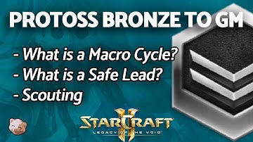 StarCraft 2: PROTOSS Macro Cycle, How to Scout, Having Safe Leads | PART 2 Bronze to GM Series B2GM
