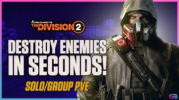 MORE DEADLY COMBINATIONS! The Division 2: Solo/Group PVE Build Guides - THESE ARE A MUST HAVE!
