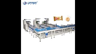 Automatic cupcake packing machine