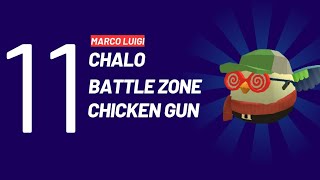 CONSEGUI ENTRAR no CHALOPVP1- INVESTIGANDO O MAPA SECRETO DO CHICKEN GUN CHALO BATTLE ZONE #11 FINAL