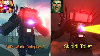 Upgraded An Tv Man Twr2 Vs Skibidi Toilet