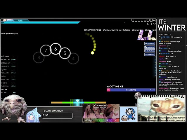 merami peaks 1.2k pp on chronostasis +DT class=